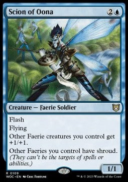 Scion of Oona - Commander: Wilds of Eldraine (Rare) [WOC-109]