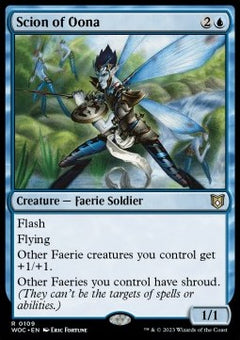 Scion of Oona - Commander: Wilds of Eldraine (Rare) [WOC-109]