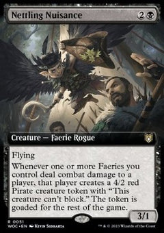Nettling Nuisance⁣ - Commander: Wilds of Eldraine: Extras⁣ (Rare)⁣ [51]