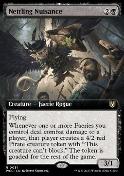 Nettling Nuisance⁣ - Commander: Wilds of Eldraine: Extras⁣ (Rare)⁣ [51]