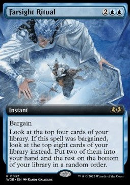 Farsight Ritual⁣ - Wilds of Eldraine: Extras⁣ (Rare)⁣ [332]