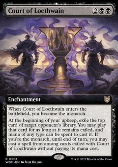Court of Locthwain⁣ - Commander: Wilds of Eldraine: Extras⁣ (Rare)⁣ [31]