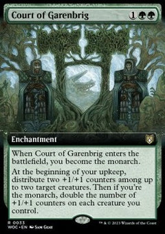 Court of Garenbrig⁣ - Commander: Wilds of Eldraine: Extras⁣ (Rare)⁣ [33]