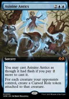Asinine Antics⁣ - Wilds of Eldraine: Extras⁣ (Mythic)⁣ [330]