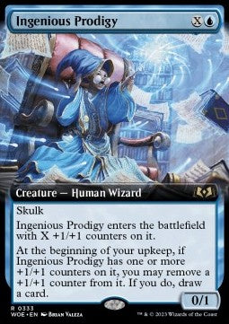 Ingenious Prodigy⁣ - Wilds of Eldraine: Extras⁣ (Rare)⁣ [333]