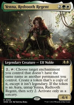 Yenna, Redtooth Regent⁣ - Wilds of Eldraine: Extras⁣ (Rare)⁣ [365]