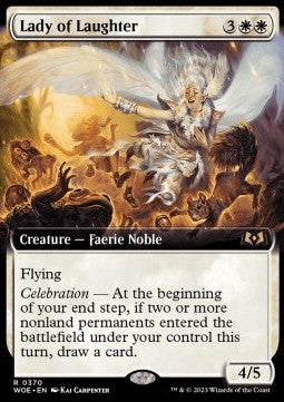 Lady of Laughter (V.2)⁣ - Wilds of Eldraine: Extras⁣ (Rare)⁣ [370]