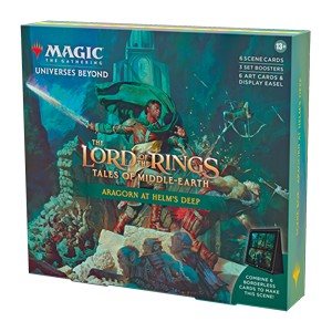 The Lord of the Rings: Tales of Middle-earth Scene Box: "Aragorn at Helm’s Deep" - The Lord of the Rings: Tales of Middle-earth