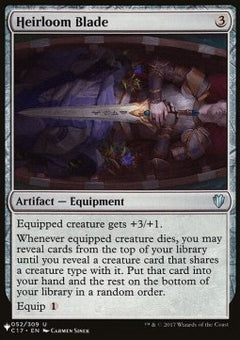 Heirloom Blade⁣ - Secret Lair Commander Deck: Angels: They're Just Like Us but Cooler⁣ (Uncommon)