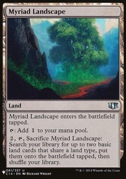 Myriad Landscape⁣ - Secret Lair Commander Deck: Angels: They're Just Like Us but Cooler⁣ (Uncommon)
