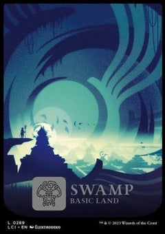 Swamp (V.1)⁣ - The Lost Caverns of Ixalan⁣ (Land)⁣ [289]
