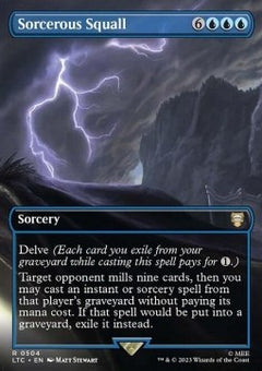 Sorcerous Squall (V.1)⁣ - The Lord of the Rings: Tales of Middle-earth Holiday Release⁣ (Rare)⁣ [504]