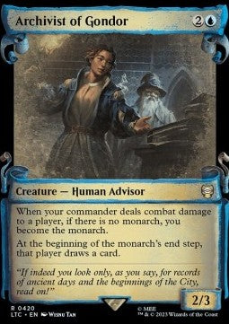 Archivist of Gondor (V.1)⁣ - The Lord of the Rings: Tales of Middle-earth Holiday Release⁣ (Rare)⁣ [420]