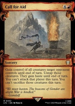 Call for Aid (V.1)⁣ - The Lord of the Rings: Tales of Middle-earth Holiday Release⁣ (Rare)⁣ [432]