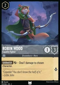 Robin Hood - Capable Fighter⁣ - Rise of the Floodborn⁣ (Uncommon)⁣ [193]
