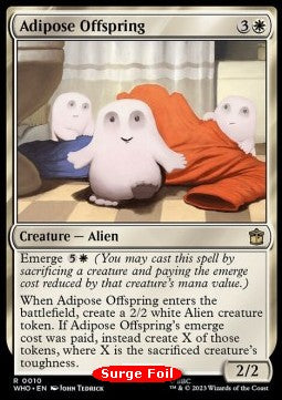 Adipose Offspring (V.2)⁣ - Universes Beyond: Doctor Who: Extras⁣ (Rare)⁣ [615]