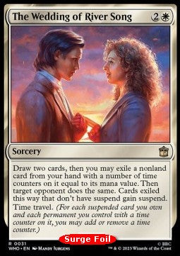 The Wedding of River Song (V.2)⁣ - Universes Beyond: Doctor Who: Extras⁣ (Rare)⁣ [636]