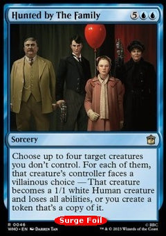 Hunted by The Family (V.2)⁣ - Universes Beyond: Doctor Who: Extras⁣ (Rare)⁣ [651]