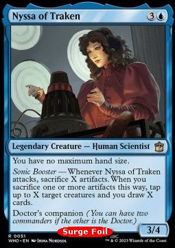 Nyssa of Traken (V.2)⁣ - Universes Beyond: Doctor Who: Extras⁣ (Rare)⁣ [656]