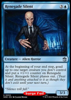 Renegade Silent⁣ - Universes Beyond: Doctor Who: Extras⁣ (Uncommon)⁣ [658]