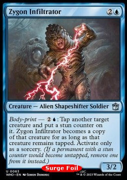 Zygon Infiltrator⁣ - Universes Beyond: Doctor Who: Extras⁣ (Uncommon)⁣ [668]