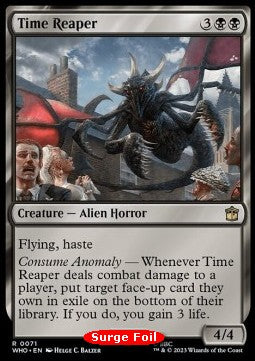Time Reaper (V.2)⁣ - Universes Beyond: Doctor Who: Extras⁣ (Rare)⁣ [676]