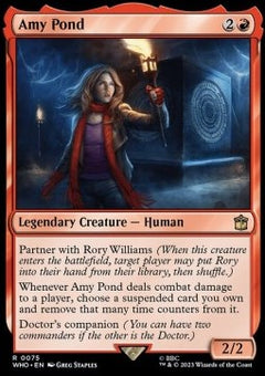 Amy Pond⁣ - Universes Beyond: Doctor Who⁣ (Rare)⁣ [75]