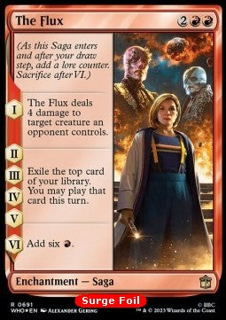 The Flux⁣ - Universes Beyond: Doctor Who: Extras⁣ (Rare)⁣ [691]