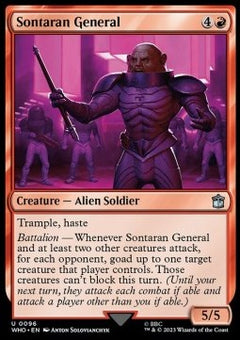 Sontaran General⁣ - Universes Beyond: Doctor Who⁣ (Uncommon)⁣ [96]
