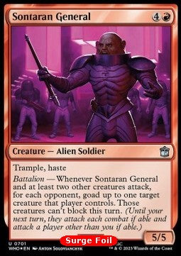 Sontaran General⁣ - Universes Beyond: Doctor Who: Extras⁣ (Uncommon)⁣ [701]