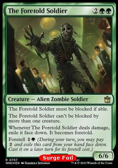 The Foretold Soldier (V.2)⁣ - Universes Beyond: Doctor Who: Extras⁣ (Rare)⁣ [707]