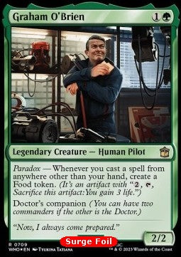 Graham O'Brien (V.2)⁣ - Universes Beyond: Doctor Who: Extras⁣ (Rare)⁣ [709]