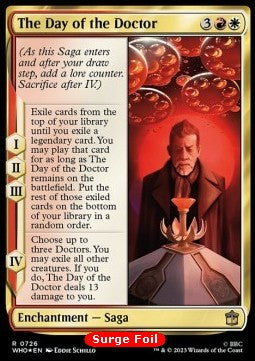 The Day of the Doctor⁣ - Universes Beyond: Doctor Who: Extras⁣ (Rare)⁣ [726]