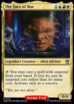 The Face of Boe (V.2)⁣ - Universes Beyond: Doctor Who: Extras⁣ (Rare)⁣ [731]