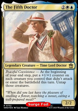 The Fifth Doctor (V.3)⁣ - Universes Beyond: Doctor Who: Extras⁣ (Rare)⁣ [732]