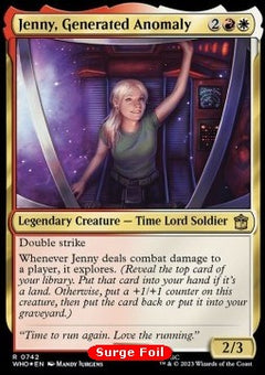 Jenny, Generated Anomaly (V.2)⁣ - Universes Beyond: Doctor Who: Extras⁣ (Rare)⁣ [742]