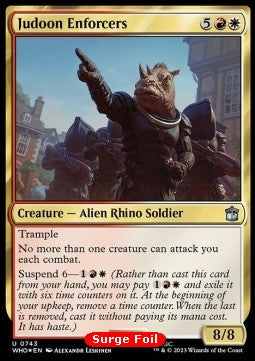 Judoon Enforcers⁣ - Universes Beyond: Doctor Who: Extras⁣ (Uncommon)⁣ [743]