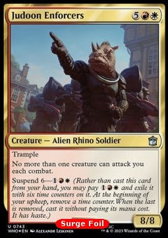 Judoon Enforcers⁣ - Universes Beyond: Doctor Who: Extras⁣ (Uncommon)⁣ [743]