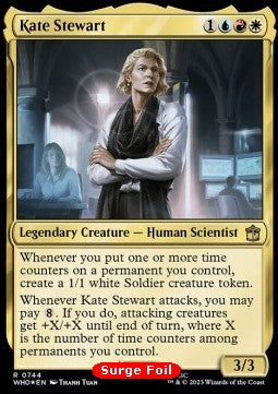 Kate Stewart (V.2)⁣ - Universes Beyond: Doctor Who: Extras⁣ (Rare)⁣ [744]