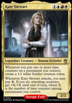 Kate Stewart (V.2)⁣ - Universes Beyond: Doctor Who: Extras⁣ (Rare)⁣ [744]