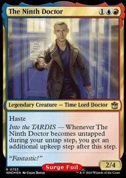 The Ninth Doctor (V.3)⁣ - Universes Beyond: Doctor Who: Extras⁣ (Rare)⁣ [753]