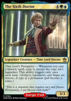 The Sixth Doctor (V.3)⁣ - Universes Beyond: Doctor Who: Extras⁣ (Rare)⁣ [764]