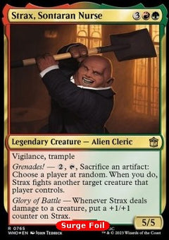 Strax, Sontaran Nurse (V.2)⁣ - Universes Beyond: Doctor Who: Extras⁣ (Rare)⁣ [765]