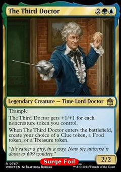 The Third Doctor (V.3)⁣ - Universes Beyond: Doctor Who: Extras⁣ (Rare)⁣ [767]
