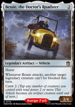 Bessie, the Doctor's Roadster (V.2)⁣ - Universes Beyond: Doctor Who: Extras⁣ (Rare)⁣ [776]