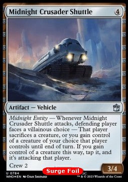 Midnight Crusader Shuttle⁣ - Universes Beyond: Doctor Who: Extras⁣ (Uncommon)⁣ [784]