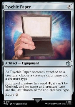 Psychic Paper⁣ - Universes Beyond: Doctor Who⁣ (Uncommon)⁣ [181]