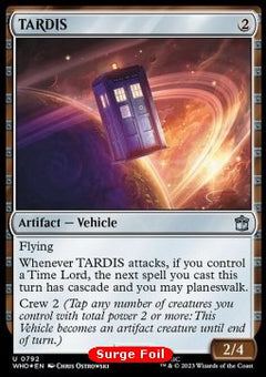 TARDIS (V.2)⁣ - Universes Beyond: Doctor Who: Extras⁣ (Uncommon)⁣ [792]