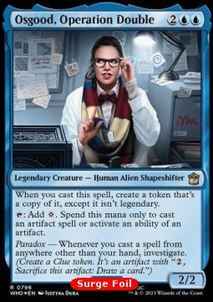 Osgood, Operation Double (V.2)⁣ - Universes Beyond: Doctor Who: Extras⁣ (Rare)⁣ [796]