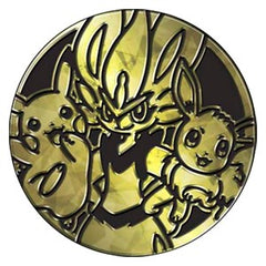 Pikachu, Cinderace & Eevee Coin (Battle Academy 2022)⁣ - Pokémon Products